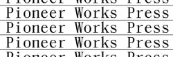 Pioneer Works Press