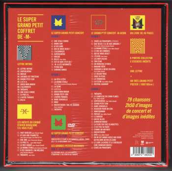 6CD/2DVD/Box Set -M-: Le Super  Grand Petit Coffret De -M- LTD