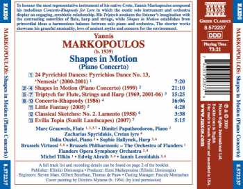 CD نيسم جلال: Shapes In Motion (Pyrrichios Dance No. 13: 'Nemesis' • Concerto-Rhapsody • Triptych)