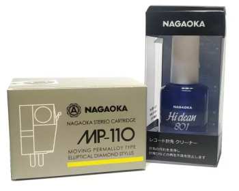 Hi-Fi Nagaoka MP-110 + Nagaoka AM-801 stylus cleaner