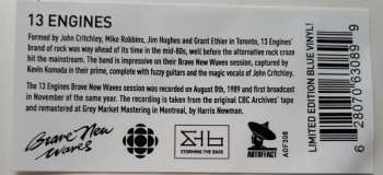 LP 13 Engines: Brave New Waves Session LTD | CLR