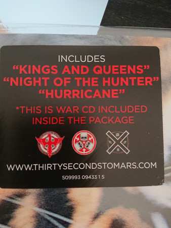 2LP/CD 30 Seconds To Mars: This Is War