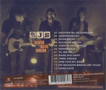 CD 3JS: Dichter Bij De Horizon (Theatertour 2014 Live)