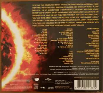 2CD/DVD Toto: 40 Tours Around The Sun