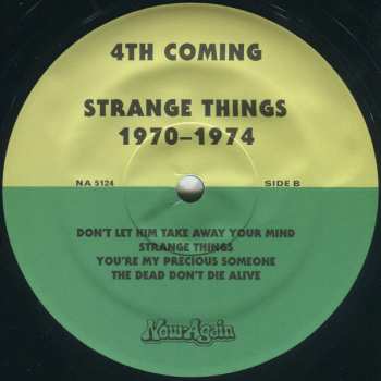 2LP 4th Coming: Strange Things: 1970 - 1974