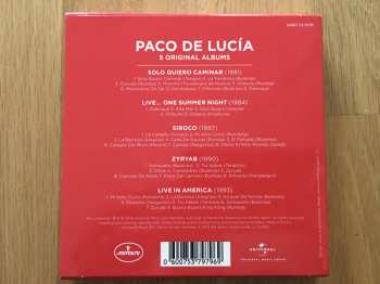 5CD/Box Set Paco De Lucía: 5 Original Albums Vol. 2