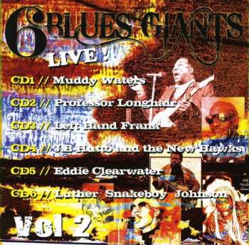 Album 6 Blues Giants Live 2 / Various: 6 Blues Giants Live 2