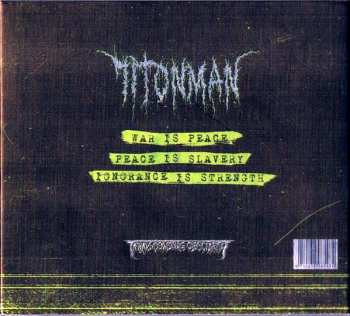 CD 71TONMAN: War Is Peace // Peace Is Slavery