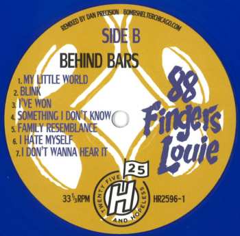 LP 88 Fingers Louie: Behind Bars