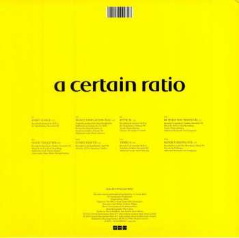 2LP A Certain Ratio: acr:mcr LTD | CLR