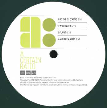 2LP A Certain Ratio: acr:set LTD | CLR