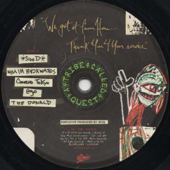 2LP A Tribe Called Quest: We Got It From Here…Thank You 4 Your Service