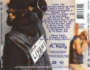 CD Aaliyah: Age Ain't Nothing But A Number