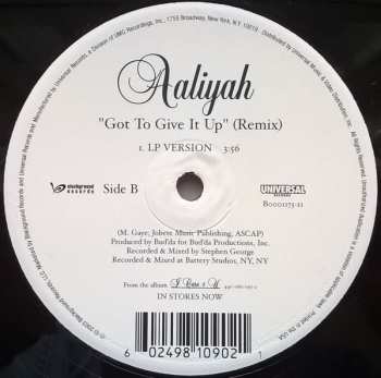 LP Aaliyah: Don't Know What To Tell Ya / Got To Give It Up (Remix)