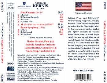 CD Leonard Slatkin: Flute Concerto / Air / Symphony No. 2