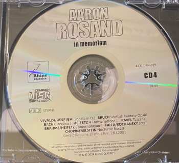 4CD/Box Set Aaron Rosand: In Memoriam