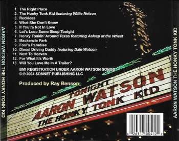 CD Aaron Watson: The Honky Tonk Kid
