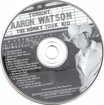 CD Aaron Watson: The Honky Tonk Kid