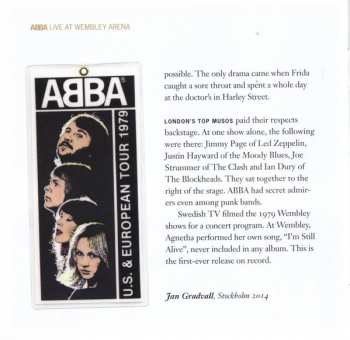 2CD ABBA: Live At Wembley Arena