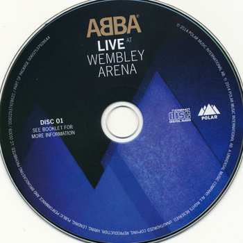 2CD ABBA: Live At Wembley Arena