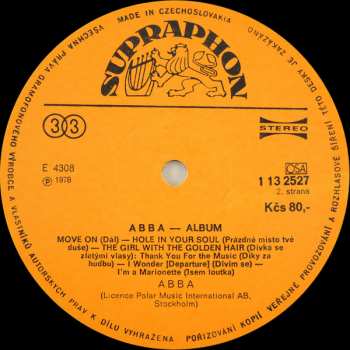 LP ABBA: The Album