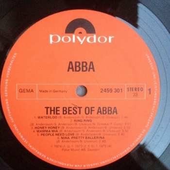 LP ABBA: The Best Of ABBA