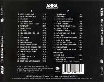 2CD ABBA: The Definitive Collection