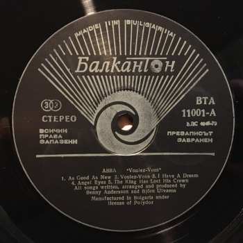 LP ABBA: Voulez-Vous