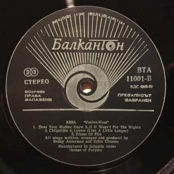 LP ABBA: Voulez-Vous