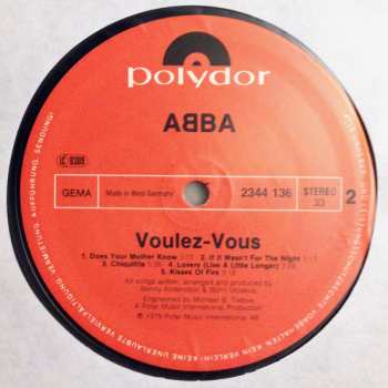 LP ABBA: Voulez-Vous