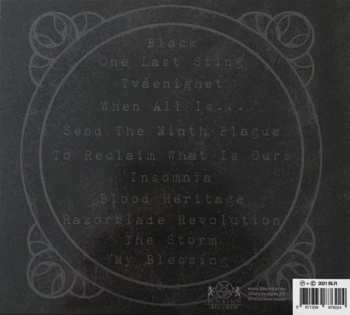 CD Ablaze My Sorrow: Black