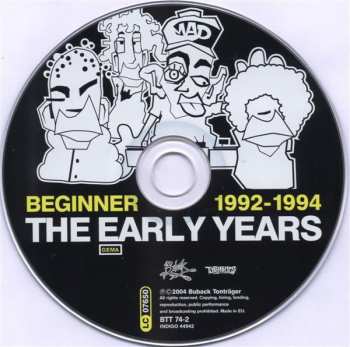 CD Absolute Beginner: The Early Years 1992-1994 Wir Waren Jung Und Brauchten Kein Geld