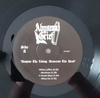 LP Abysmal Grief: Despise The Living, Desecrate The Dead LTD