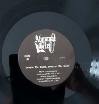 LP Abysmal Grief: Despise The Living, Desecrate The Dead LTD