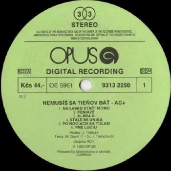 LP AC+: Nemusíš Sa Tieňov Báť