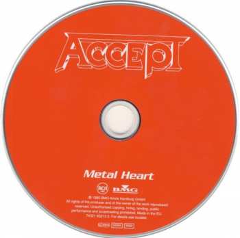 CD Accept: Metal Heart
