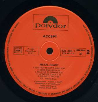 LP Accept: Metal Heart