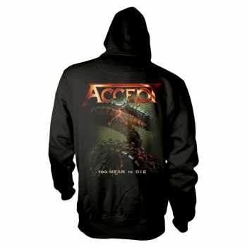 Merch Accept: Mikina S Kapucí Too Mean To Die M