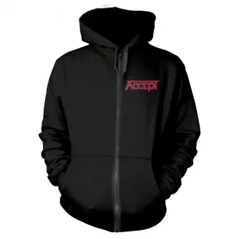 Sweatshirt With Zipper Metal Heart 1
