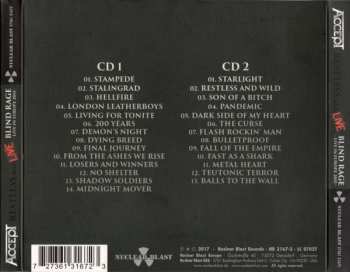 2CD Accept: Restless And Live (Blind Rage - Live In Europe 2015) DIGI
