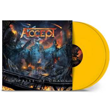 LP Accept: The Rise Of Chaos (yellow Vinyl)
