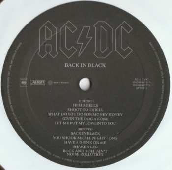 LP AC/DC: Back In Black CLR | LTD