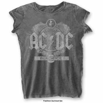 Merch AC/DC: Women's T-shirt Black Ice 