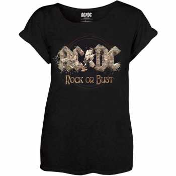 Merch AC/DC: Women's T-shirt Rock Or Bust 
