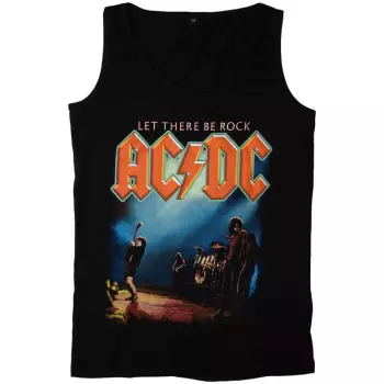 Women's Vest T-shirt Let There Be Rock