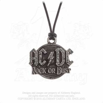 Merch AC/DC: Necklace Rock Or Bust