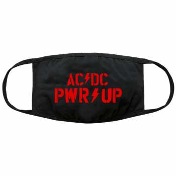 Merch AC/DC: Facemask Pwr-up Logo Ac/dc