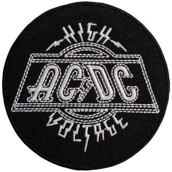 Merch AC/DC: Standard Woven Patch High Voltage