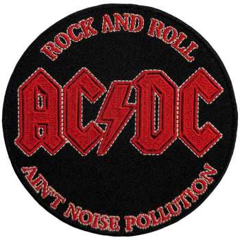 Merch AC/DC: Ac/dc Standard Woven Patch: Noise Pollution
