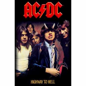 Merch AC/DC: Textile Poster Highway To Hell